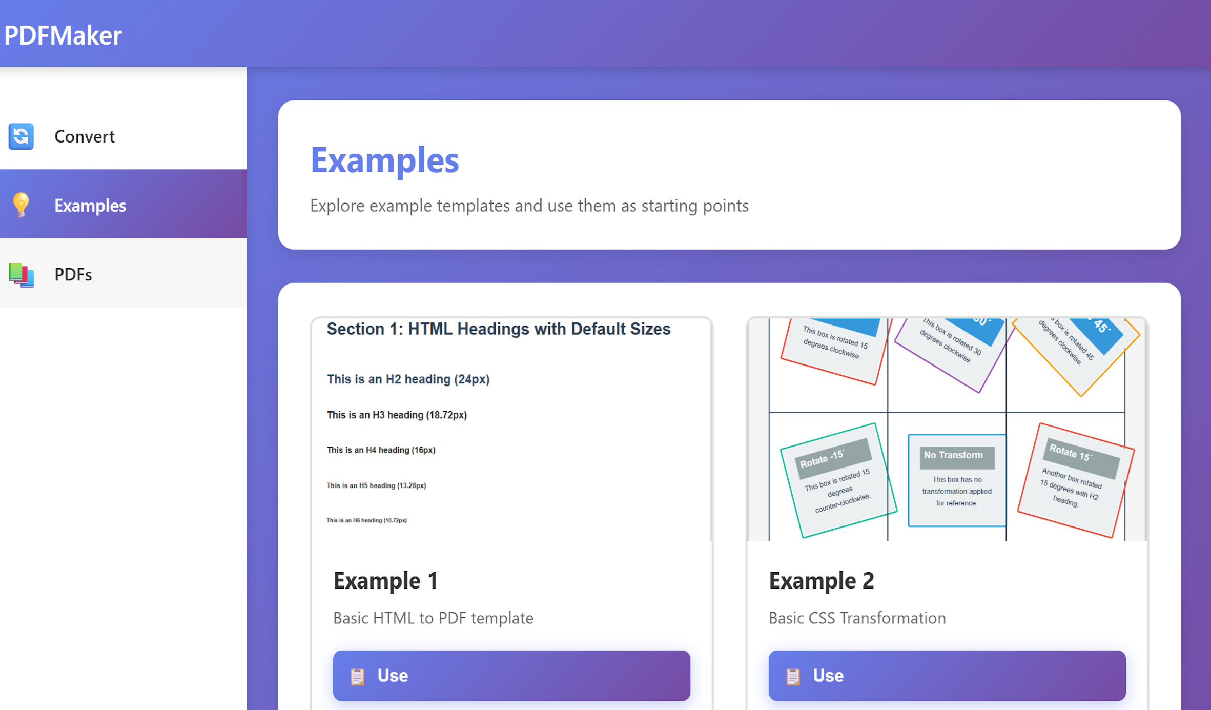 PDFMaker Tablet View